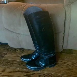 English tall boots size 9.5 womens black (Equestrian/Horse)